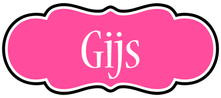 Gijs invitation logo