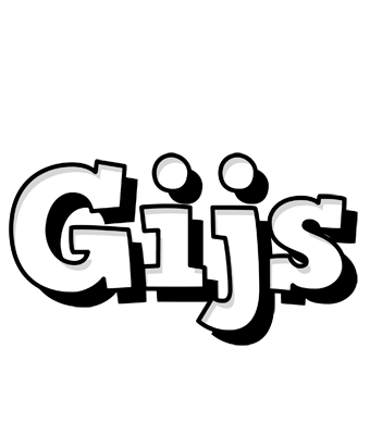 Gijs snowing logo