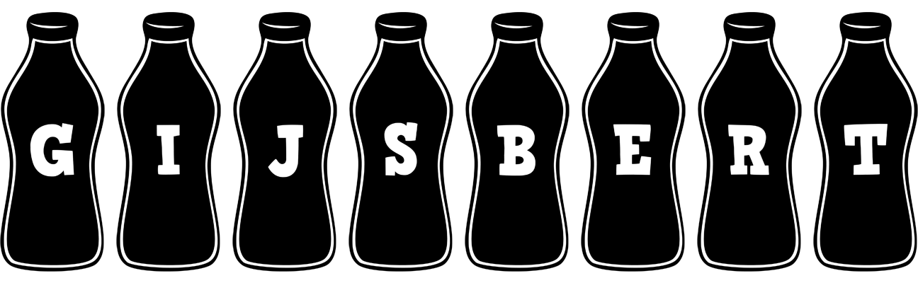Gijsbert bottle logo