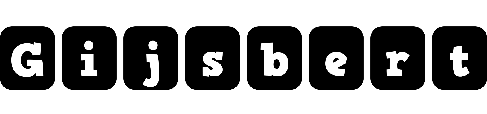 Gijsbert box logo