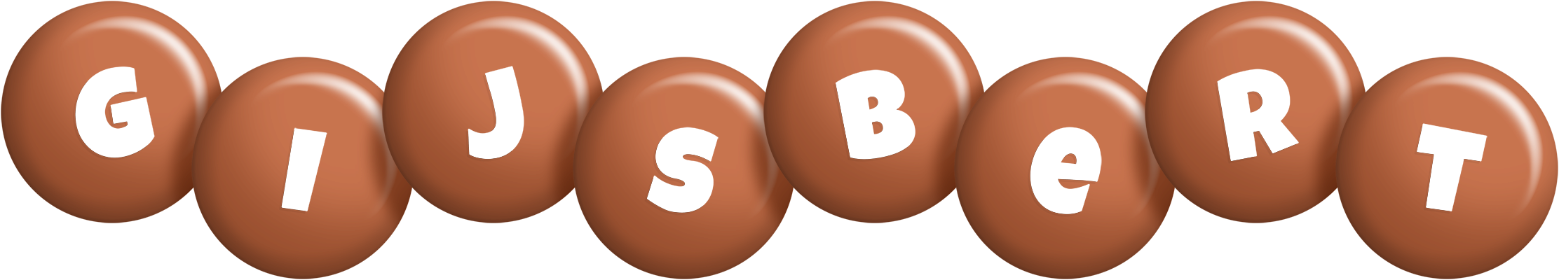 Gijsbert candy-brown logo