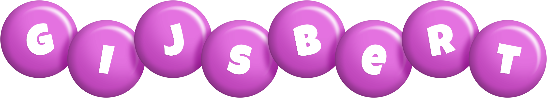 Gijsbert candy-purple logo
