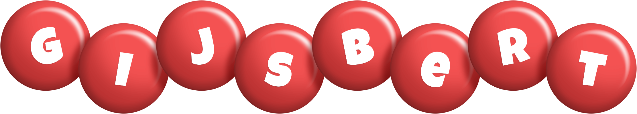 Gijsbert candy-red logo