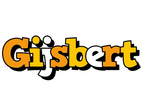 Gijsbert cartoon logo