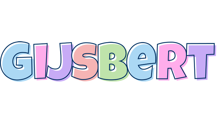 Gijsbert pastel logo