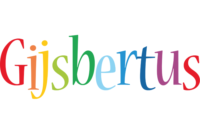 Gijsbertus birthday logo