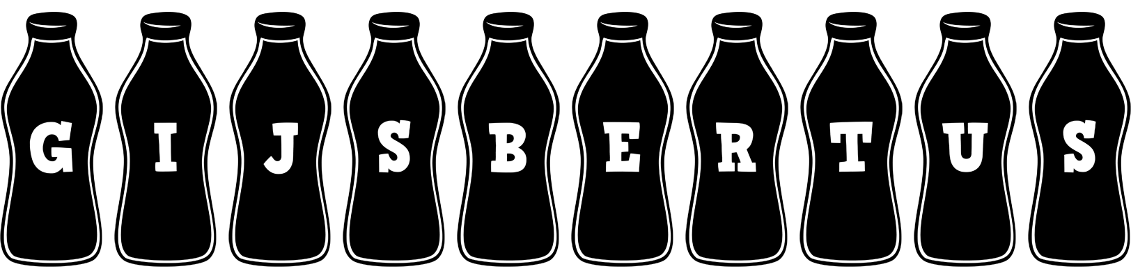 Gijsbertus bottle logo