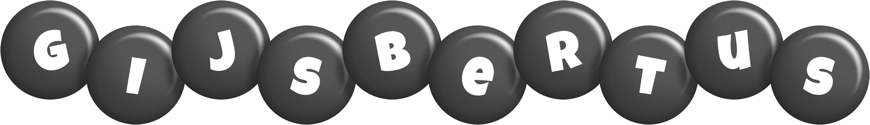 Gijsbertus candy-black logo