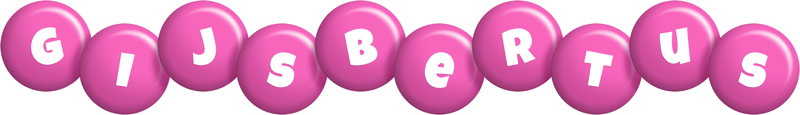 Gijsbertus candy-pink logo