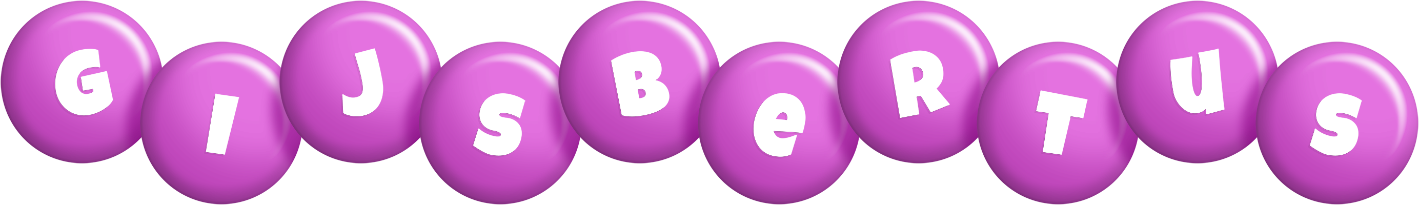 Gijsbertus candy-purple logo