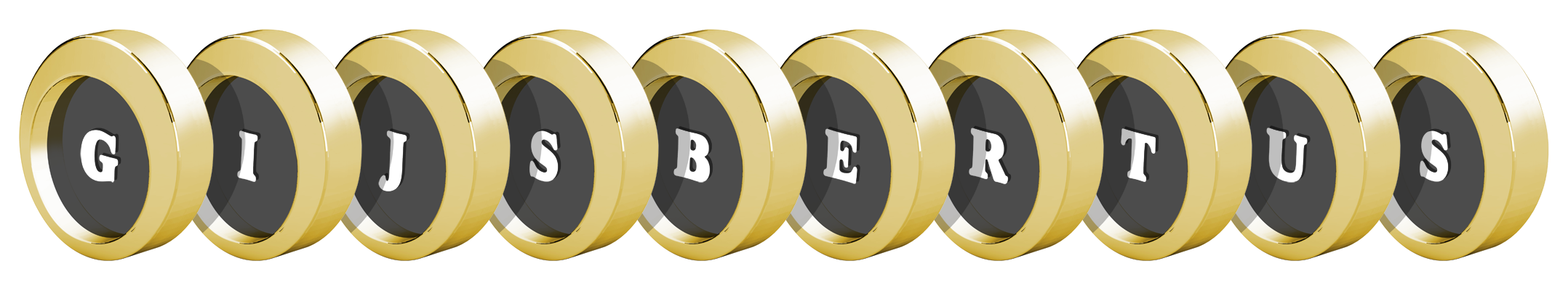 Gijsbertus gold logo
