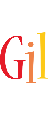 Gil birthday logo