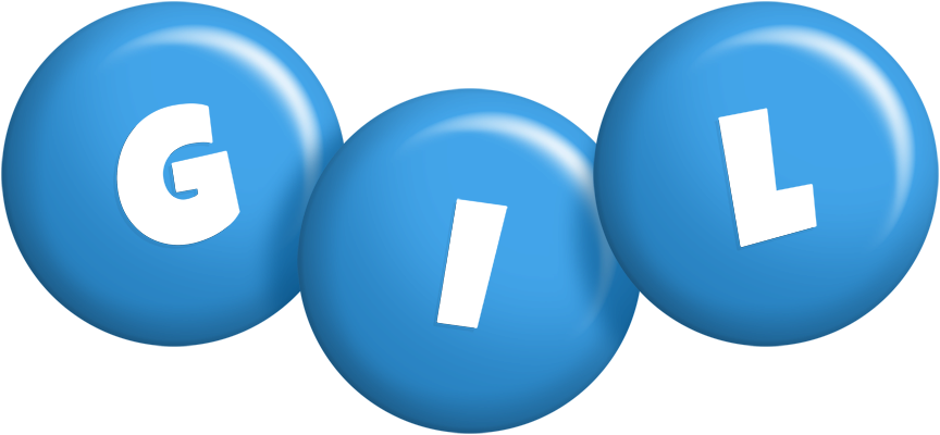 Gil candy-blue logo