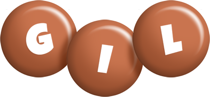 Gil candy-brown logo