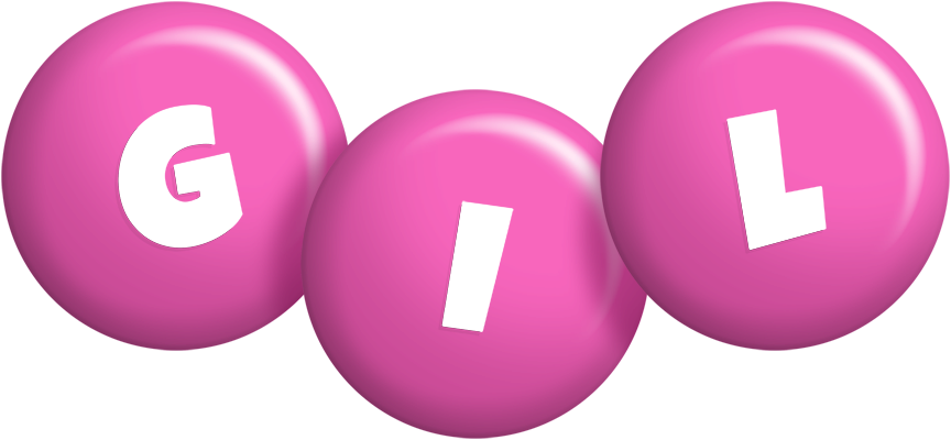 Gil candy-pink logo