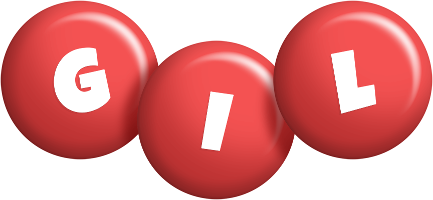 Gil candy-red logo