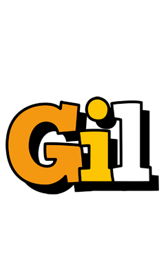 Gil cartoon logo