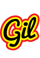 Gil flaming logo