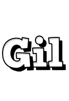 Gil snowing logo