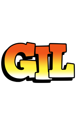 Gil sunset logo