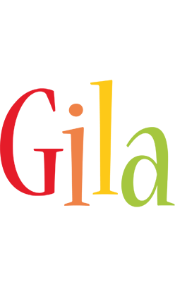 Gila birthday logo