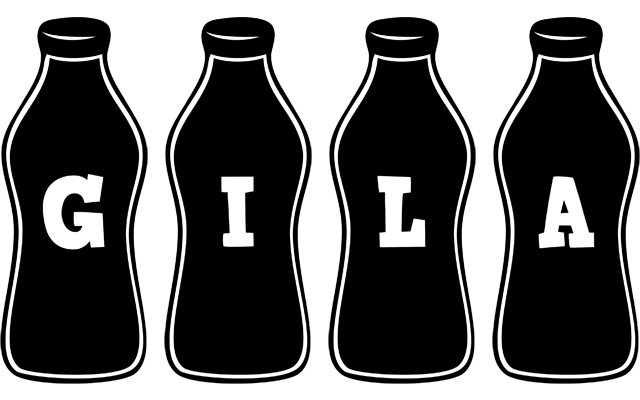 Gila bottle logo
