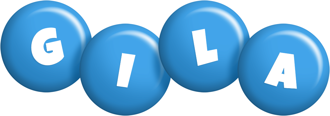 Gila candy-blue logo