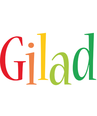 Gilad birthday logo