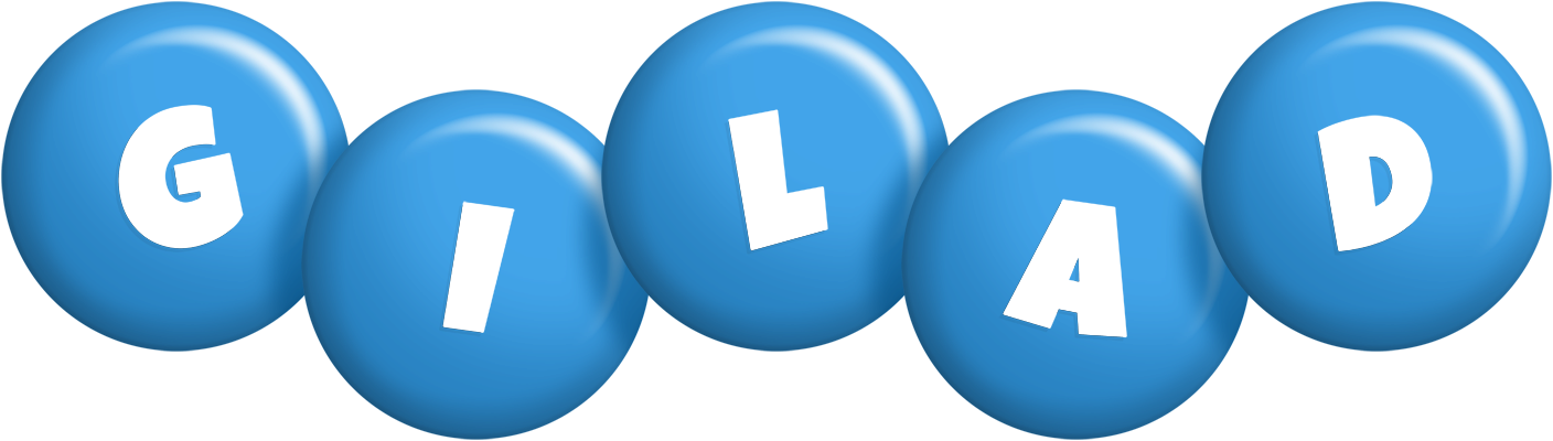Gilad candy-blue logo