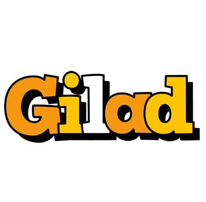 Gilad cartoon logo