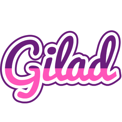 Gilad cheerful logo