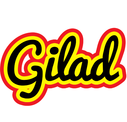 Gilad flaming logo