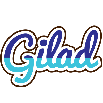 Gilad raining logo
