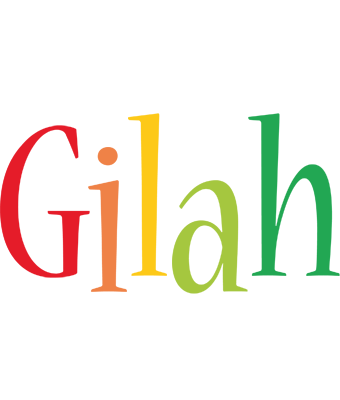 Gilah birthday logo