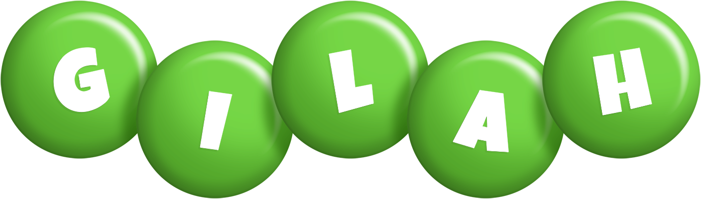 Gilah candy-green logo