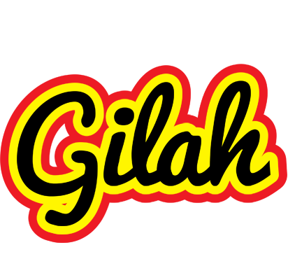 Gilah flaming logo