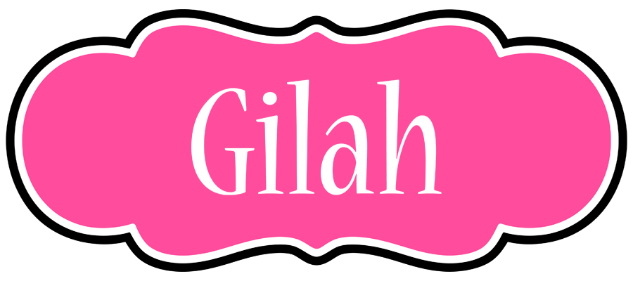Gilah invitation logo