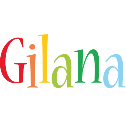 Gilana birthday logo
