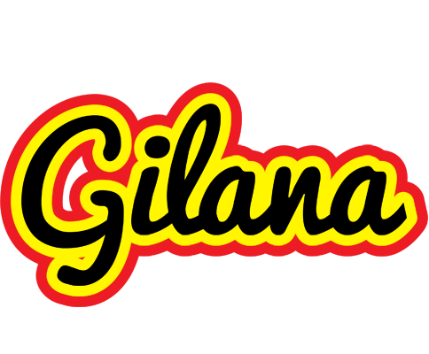 Gilana flaming logo