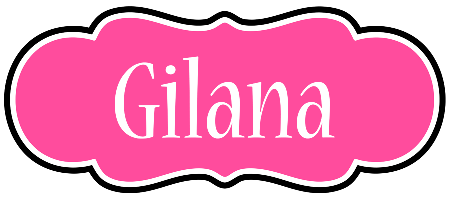 Gilana invitation logo