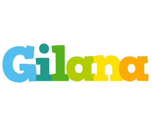 Gilana rainbows logo