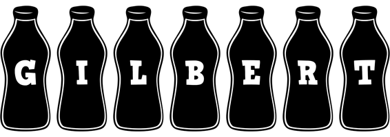 Gilbert bottle logo