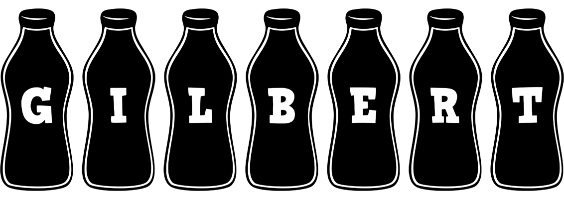 Gilbert bottle logo