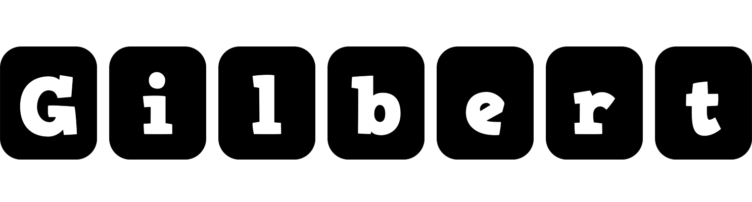 Gilbert box logo
