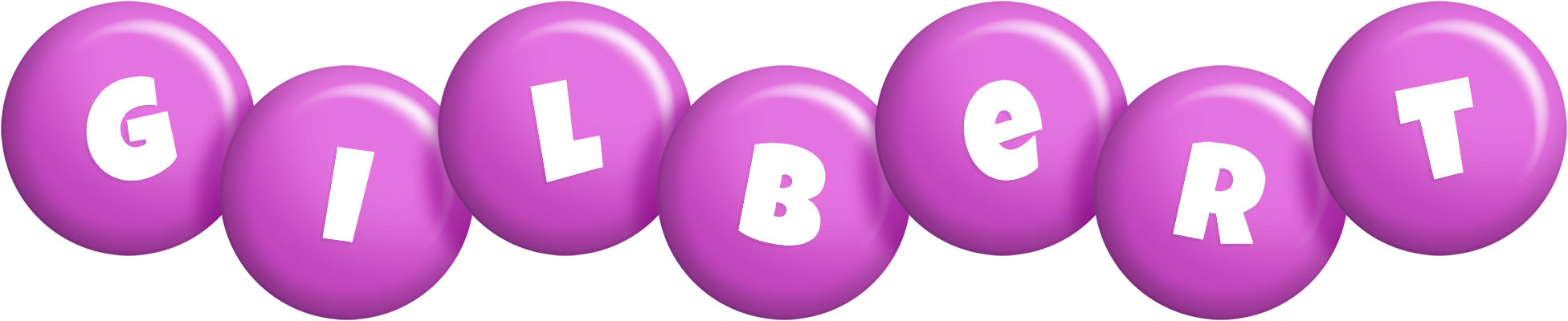 Gilbert candy-purple logo