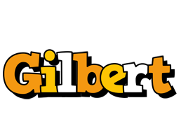 Gilbert cartoon logo