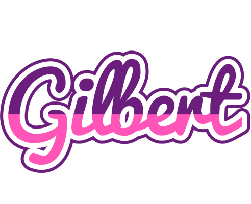 Gilbert cheerful logo