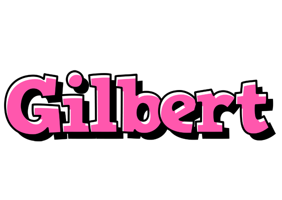 Gilbert girlish logo