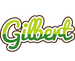 Gilbert golfing logo