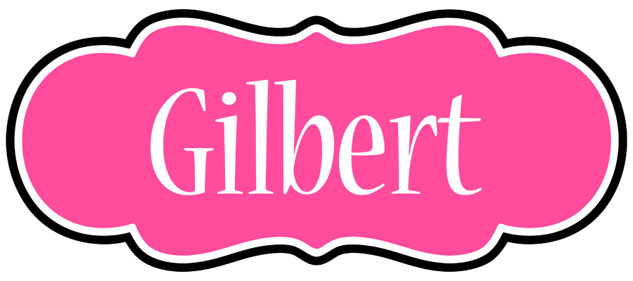 Gilbert invitation logo